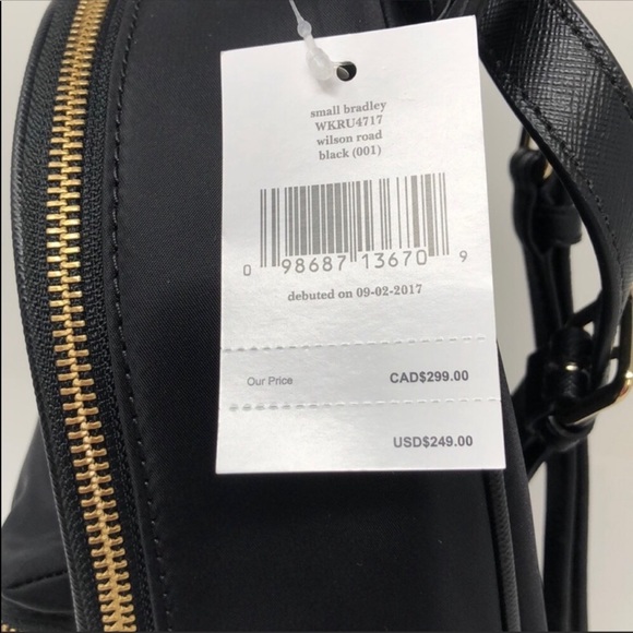 Nwt Kate Spade small Bradley backpack - Picture 5 of 8